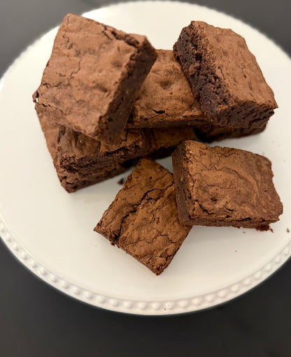 One Dozen Chocolate Brownies