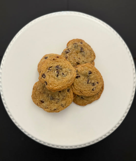 One Dozen Brown Butter Chocolate Chip Cookies